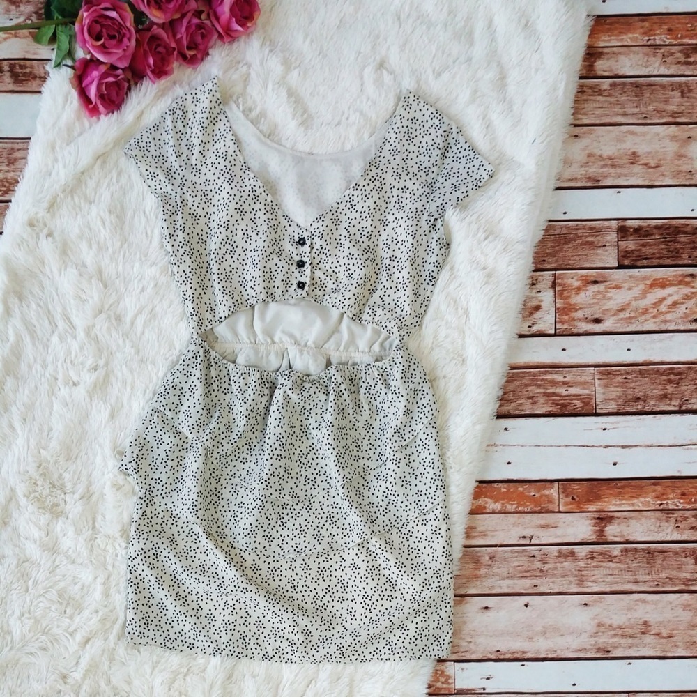 Coincidence and Chance Ruffle Cut Out Back Dress - Picture 2 of 4
